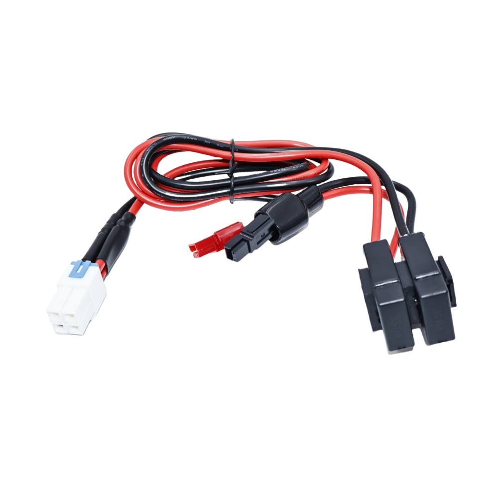 4 pin 12AWG DC Power Cord for ICOM IC7100, IC7300, IC9700 w Power Poles