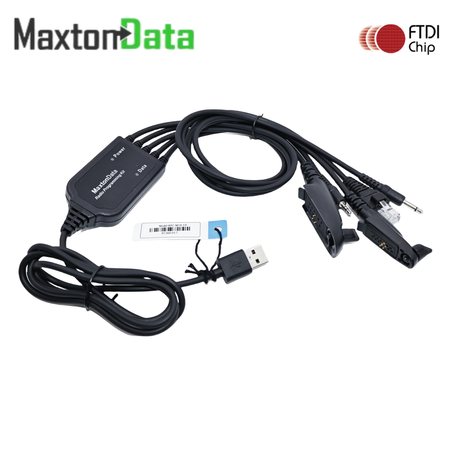 5 in 1 FTDI USB Programming Cable for Motorola