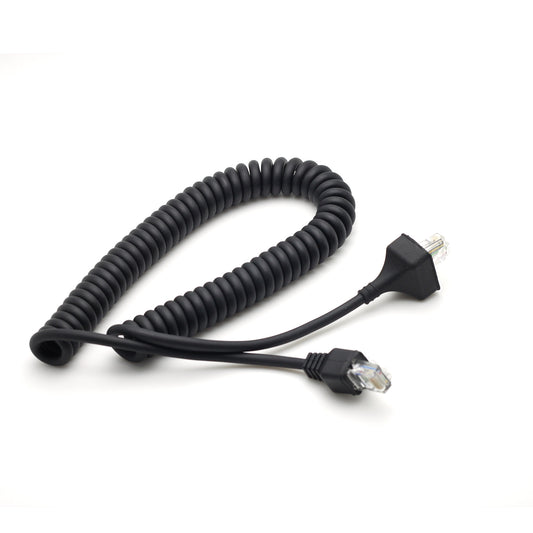 8PIN RJ45 Mic microphone cable cord for Kenwood radio