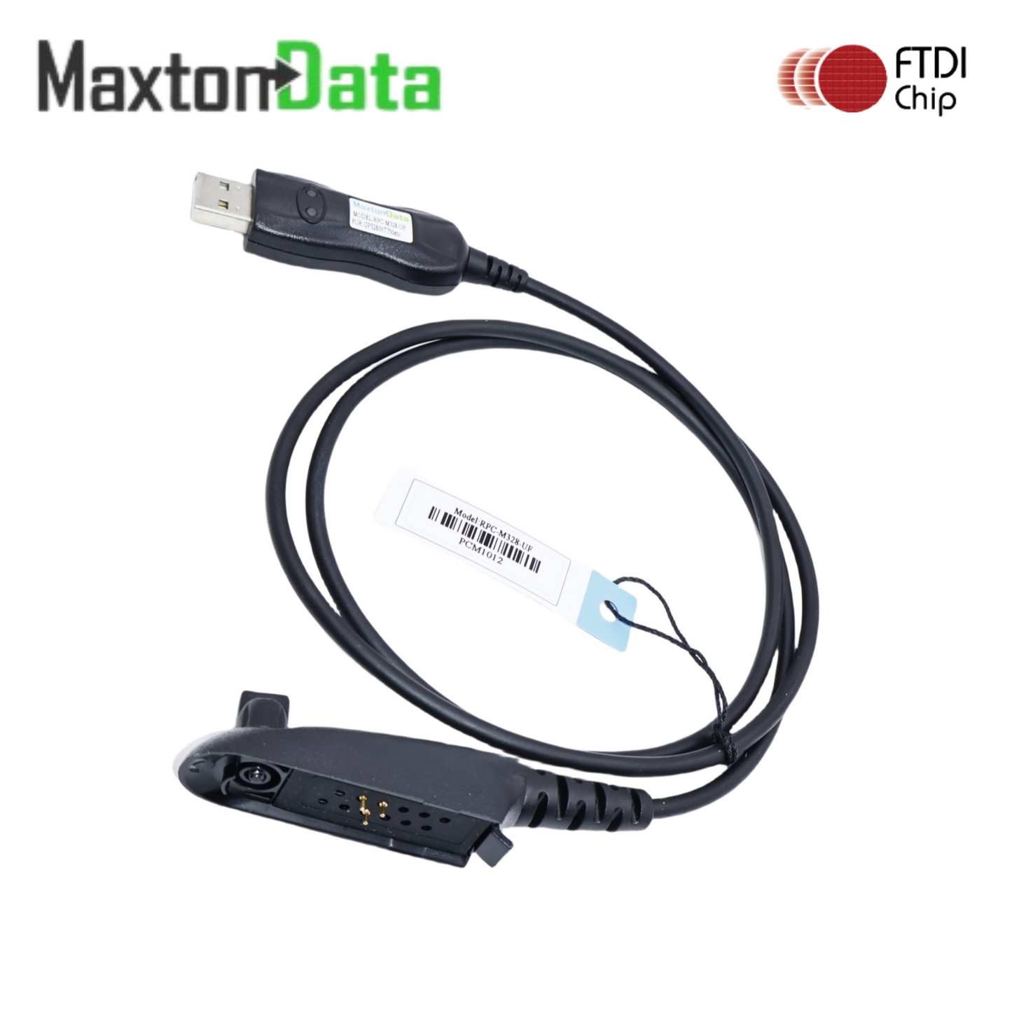 Radio Programming Cable USB FTDI for Motorola HT750, HT1250, GP328