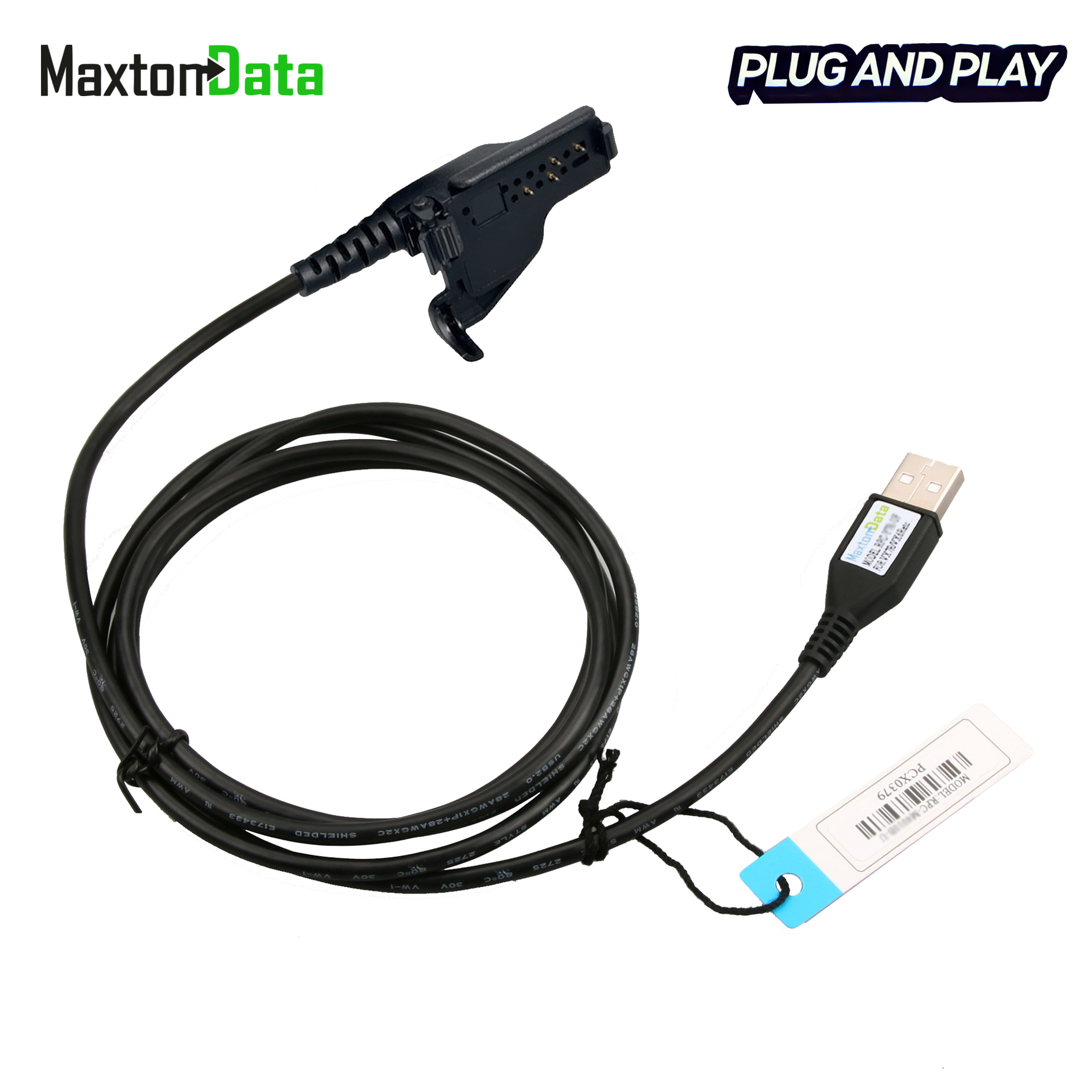Motorola XTS5000 USB Programming Cable RKN4105 – MaxtonData
