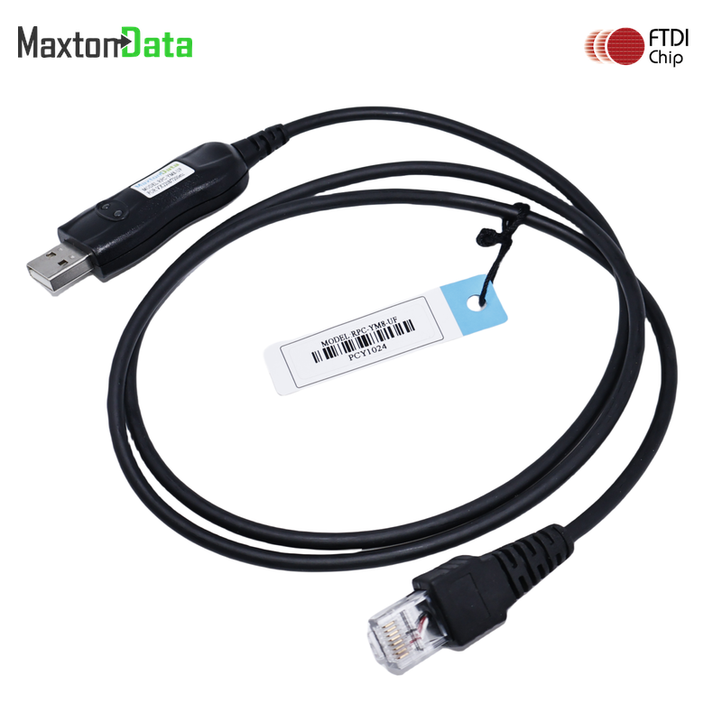 Vertex Standard USB FTDI Mobile Radio Programming Cable 8-Pin CT-104